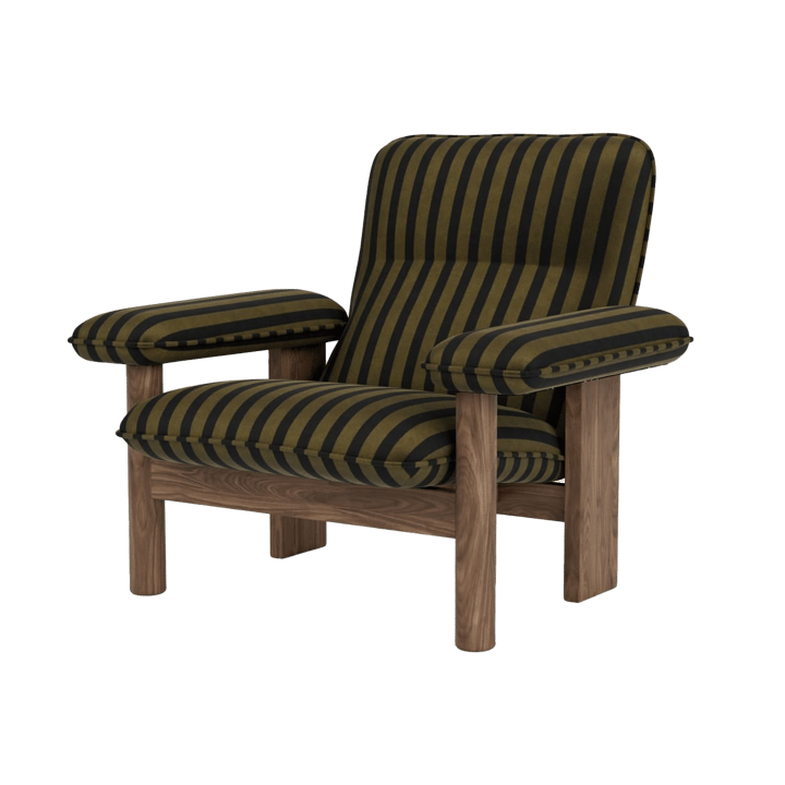 Brasilia armchair - Cabanon soft-walnut legs - Audo Copenhagen