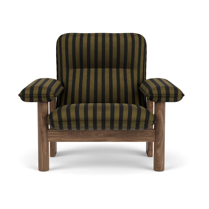 Brasilia armchair - Cabanon soft-walnut legs - Audo Copenhagen