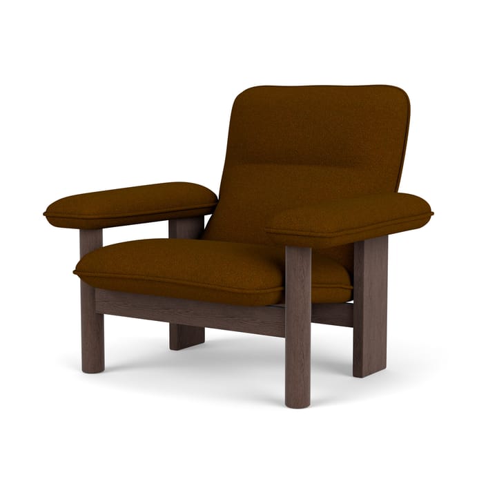 Brasilia armchair - Dark oak-Baru 0450 - Audo Copenhagen