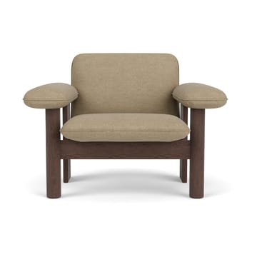 Brasilia armchair low back - Dark oak-Audo Bouclé 02 - Audo Copenhagen