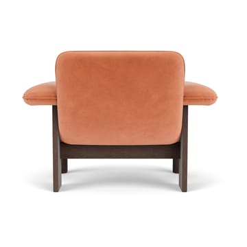 Brasilia armchair low back - Dark oak-Avalon 012 - Audo Copenhagen