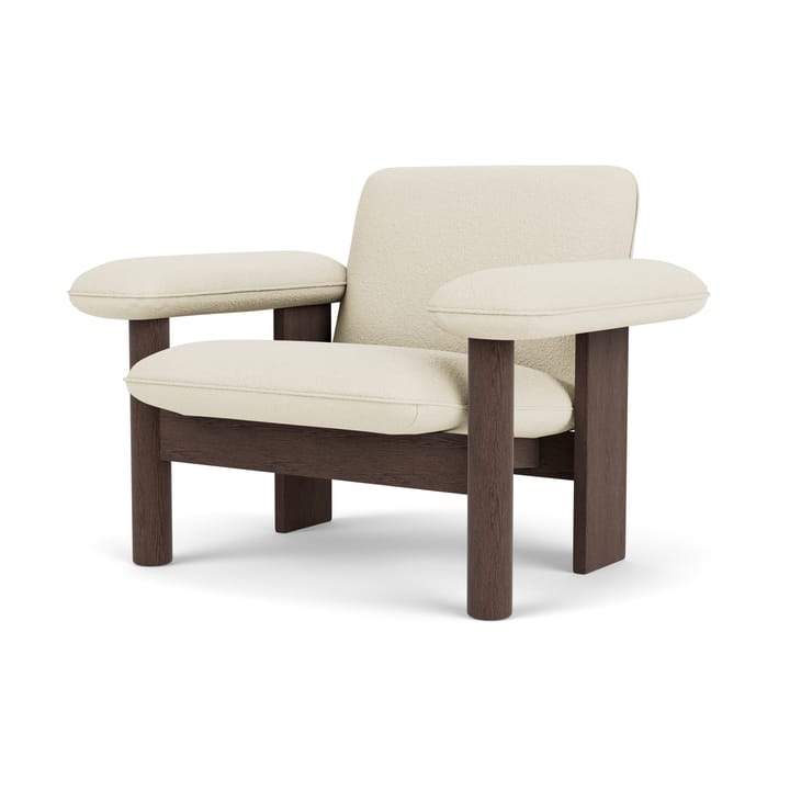 Brasilia armchair low back, Dark oak-Baru 0200 Audo Copenhagen