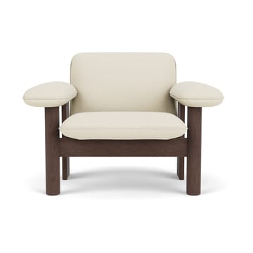 Brasilia armchair low back - Dark oak-Baru 0200 - Audo Copenhagen