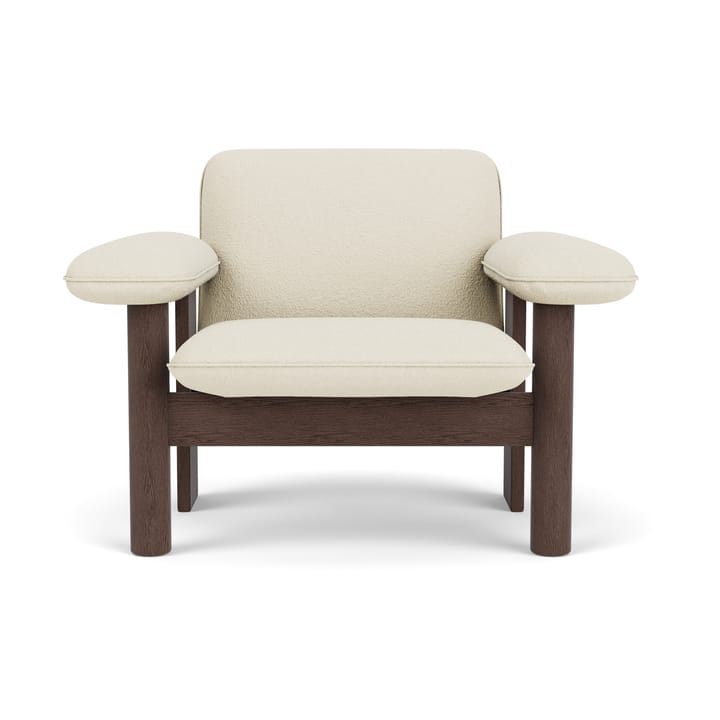 Brasilia armchair low back, Dark oak-Baru 0200 Audo Copenhagen