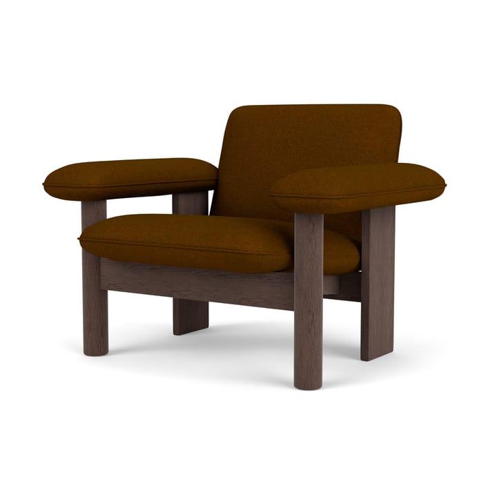 Brasilia armchair low back, Dark oak-Baru 0450 Audo Copenhagen