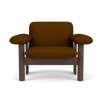 Brasilia armchair low back - Dark oak-Baru 0450 - Audo Copenhagen