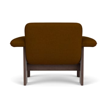 Brasilia armchair low back - Dark oak-Baru 0450 - Audo Copenhagen