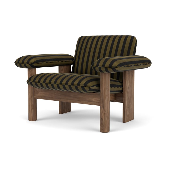 Brasilia armchair low back - Walnut-Cabanon Soft FCL7029-04 - Audo Copenhagen