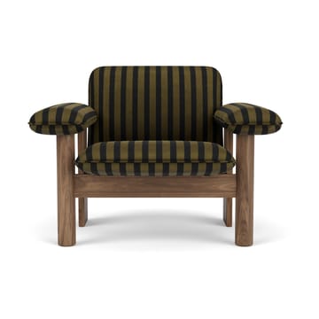 Brasilia armchair low back - Walnut-Cabanon Soft FCL7029-04 - Audo Copenhagen