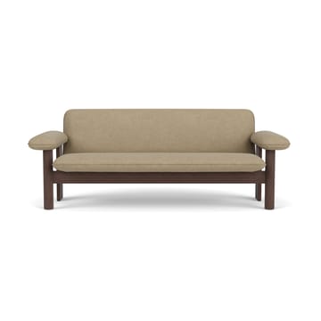 Brasilia sofa 2-seats - Dark oak-Audo Bouclé 02 - Audo Copenhagen