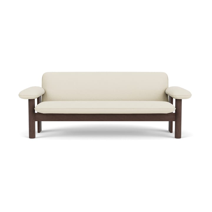 Brasilia sofa 2-seats, Dark oak-Baru 0200 Audo Copenhagen