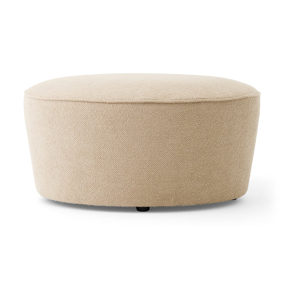 Audo Copenhagen Cairn pouf oval Bouclé 02