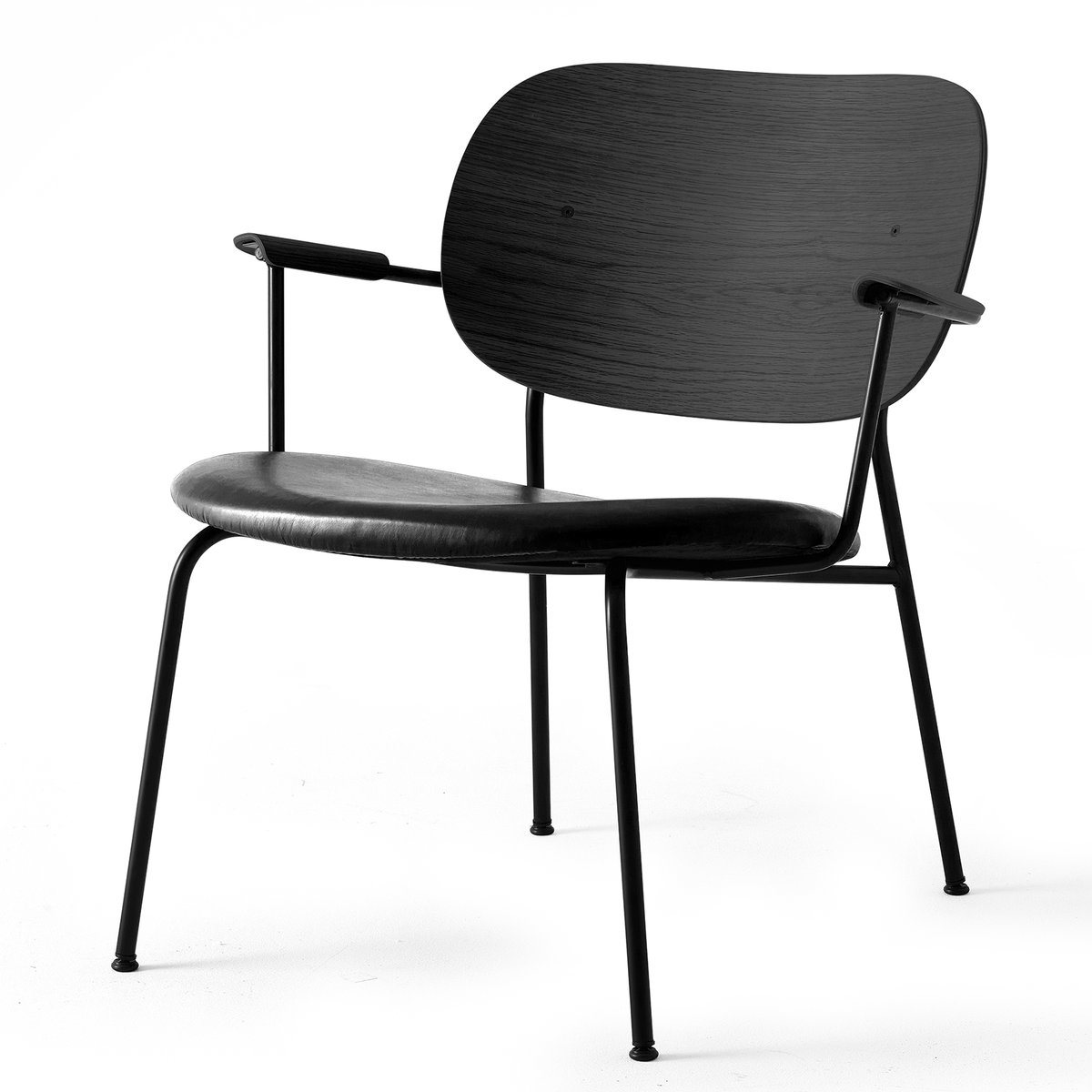 Audo Copenhagen Co Chair lounge chair Black oak