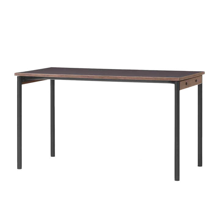 Co Table conference table 140x70cm - Black, laminate terra - Audo Copenhagen