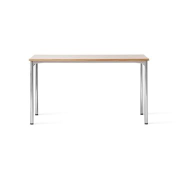 Co Table conference table 140x70cm - Chrome, laminate creme - Audo Copenhagen