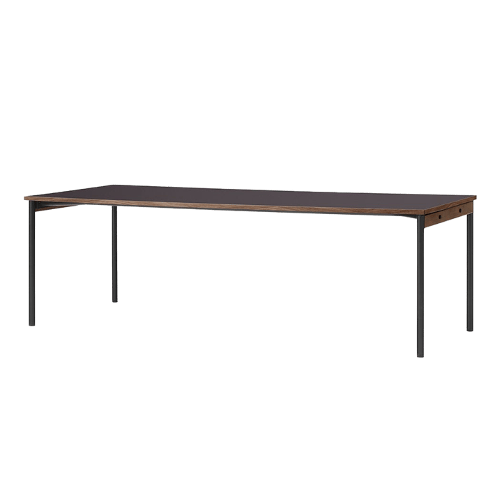 Co Table conference table 240x100cm - Black, laminate terra - Audo Copenhagen