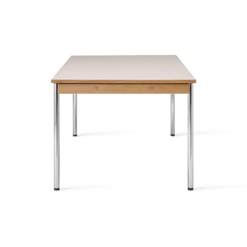 Co Table conference table 240x100cm - Chrome, laminate creme - Audo Copenhagen