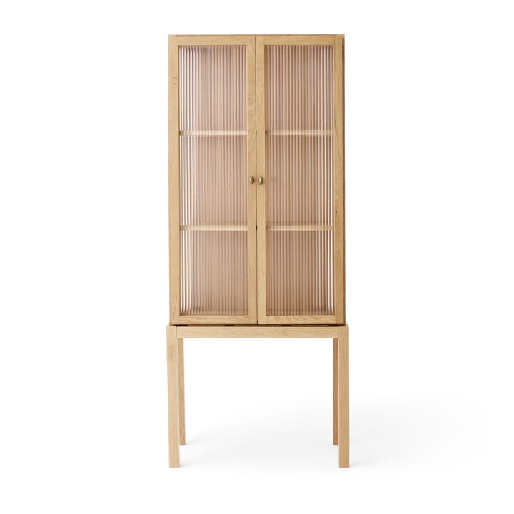 Curiosity cabinet 168 cm, Natural oak Audo Copenhagen