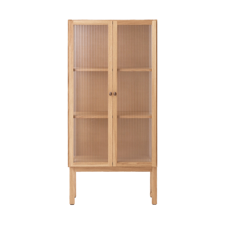 Curiosity cabinet with glass doors 143 cm - Oak - Audo Copenhagen