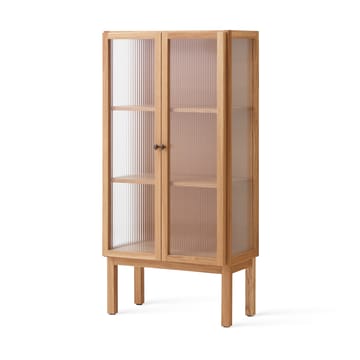 Curiosity cabinet with glass doors 143 cm - Oak - Audo Copenhagen