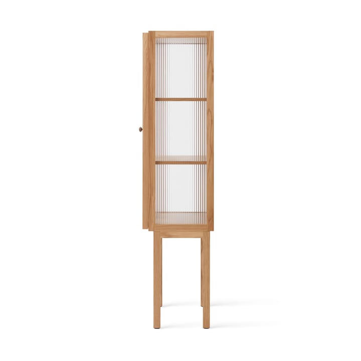 Curiosity cabinet with glass doors 168 cm - Oak - Audo Copenhagen