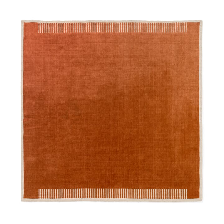 Duomo carpet 270x270 cm - Terracotta red - Audo Copenhagen