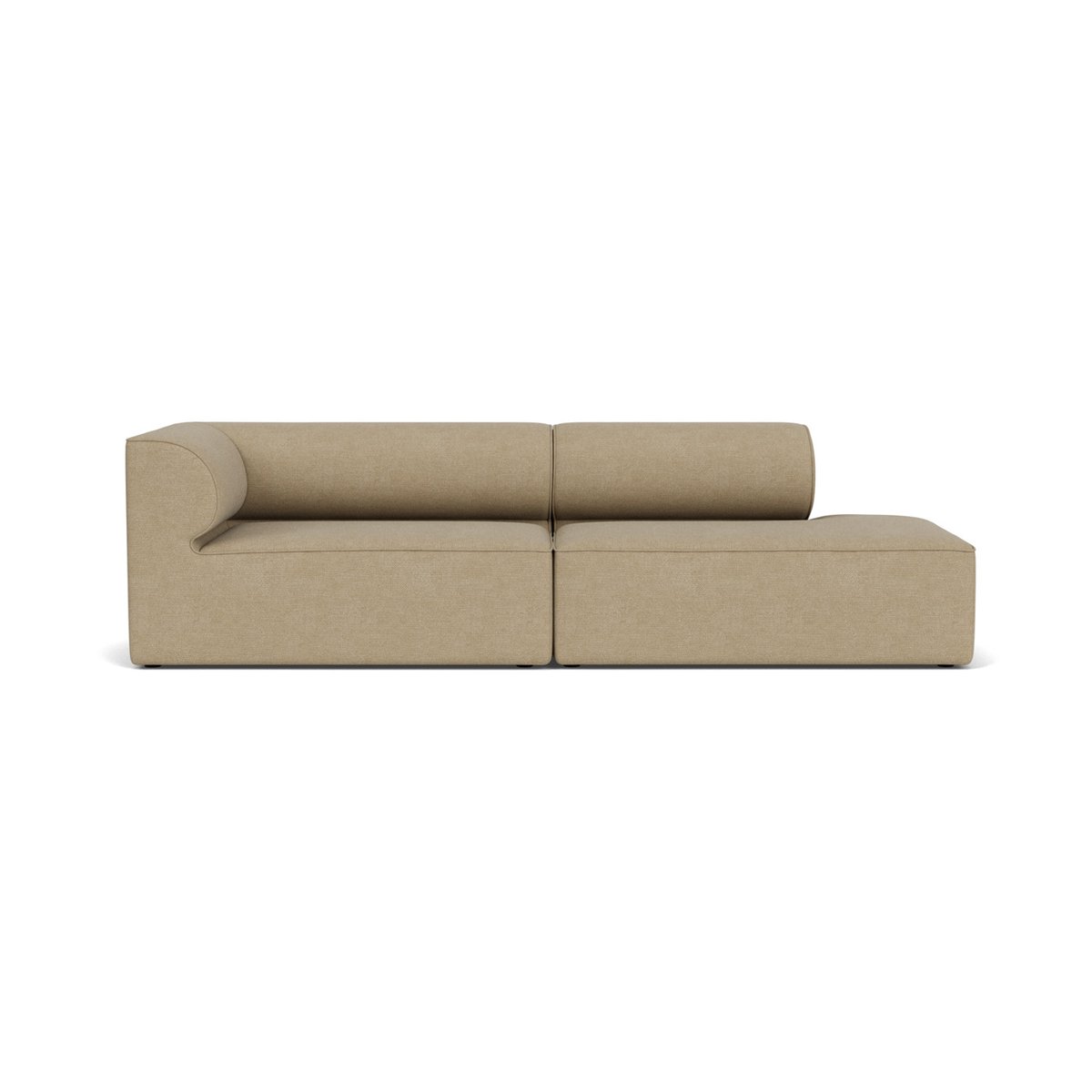 Audo Copenhagen Eave 86 modular sofa configuration 3 Audo Bouclé 02 (Beige)