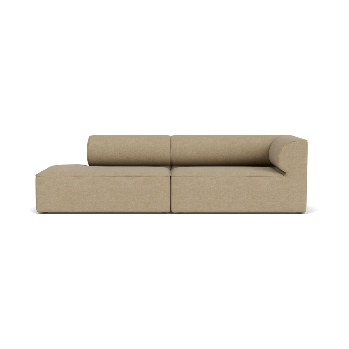 Audo Copenhagen Eave 86 modular sofa configuration 4 Audo Bouclé 02 (Beige)