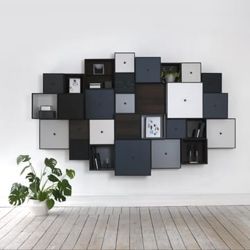 Frame 28 cube with door - black-stained ash - Audo Copenhagen