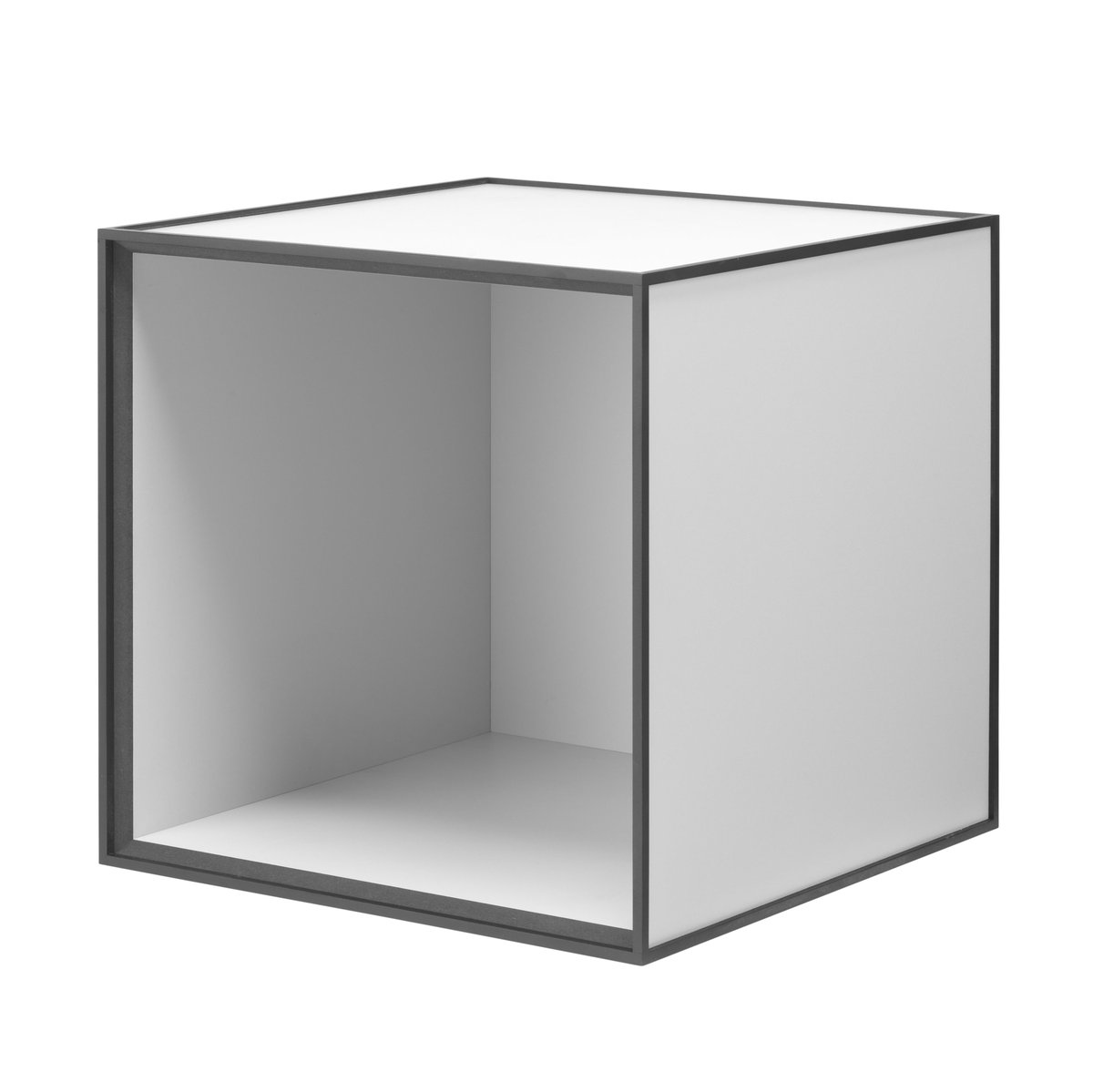 Audo Copenhagen Frame 35 cube without door light grey