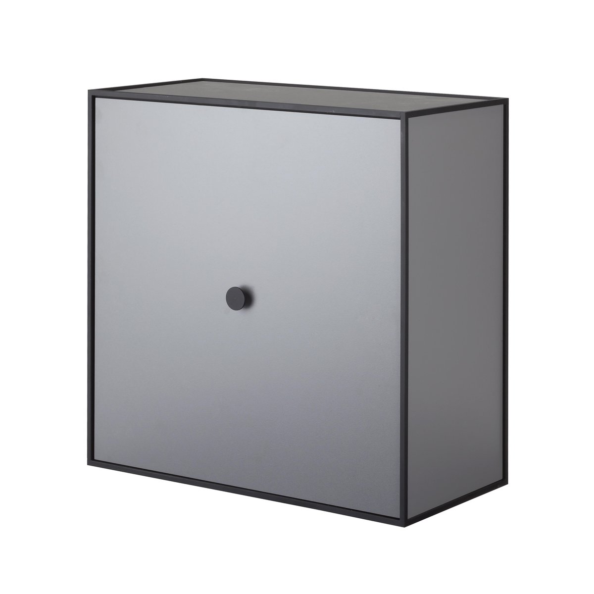 Audo Copenhagen Frame 42 cube with door dark grey