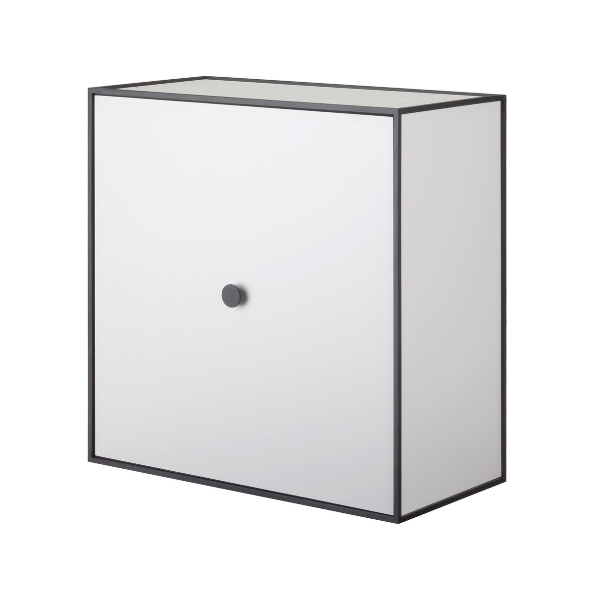 Audo Copenhagen Frame 42 cube with door light grey