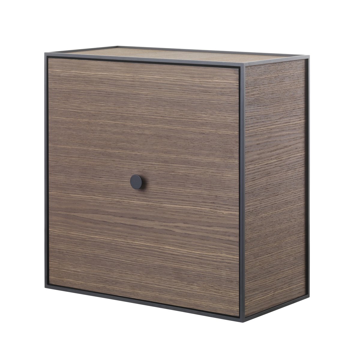 Audo Copenhagen Frame 42 cube with door smoked oak