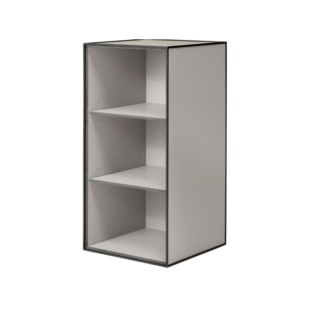 Audo Copenhagen Frame 70 storage Sand, 2 shelf