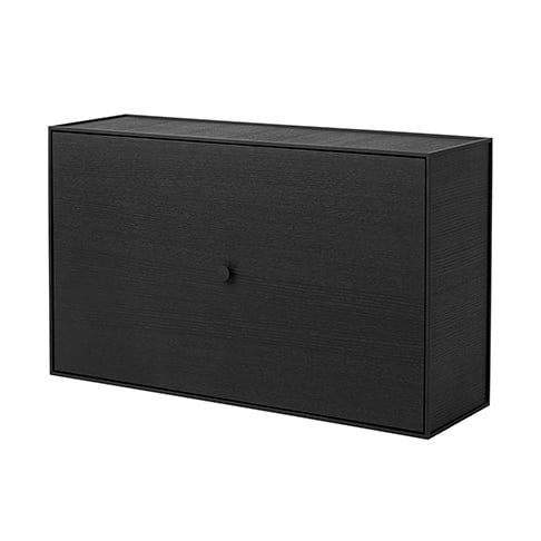 Audo Copenhagen Frame shoe shelf black-stained ash