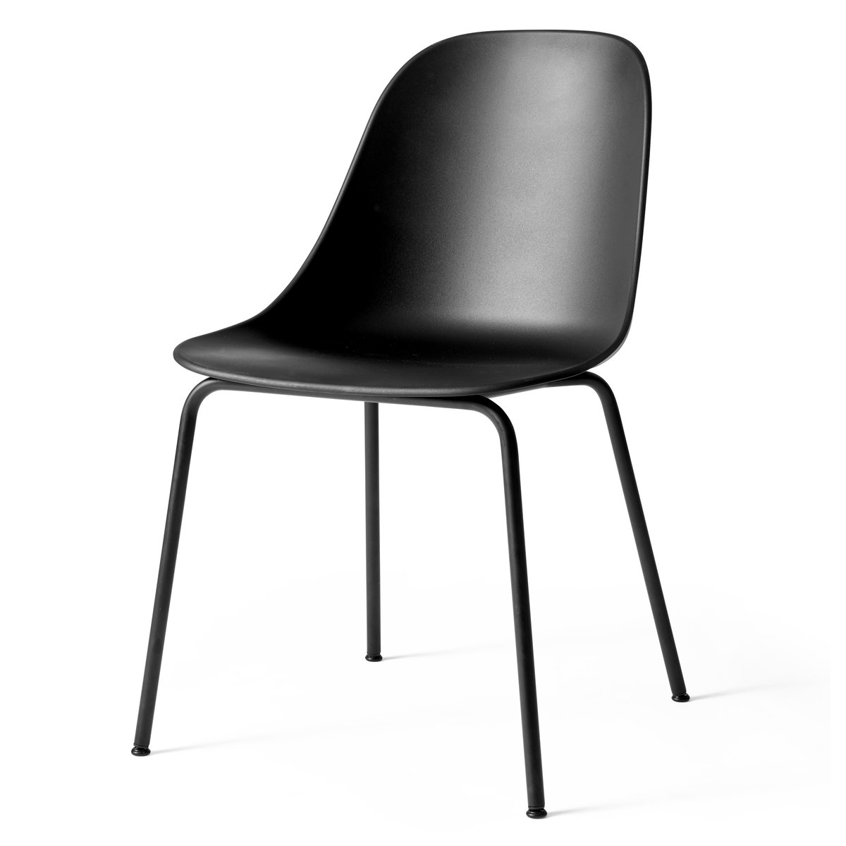 Audo Copenhagen Harbour chair black legs Black