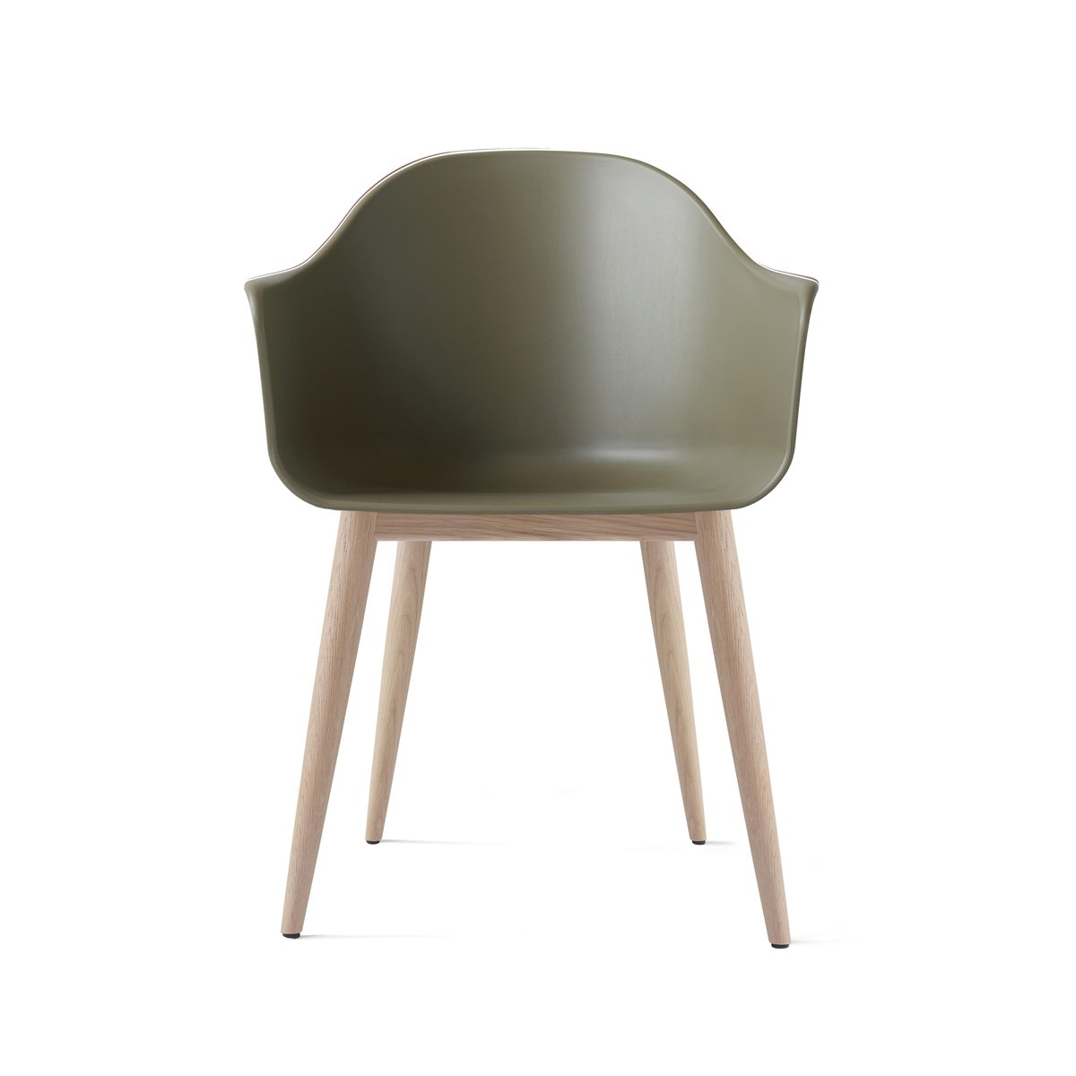 Audo Copenhagen Harbour chair oak legs Olive