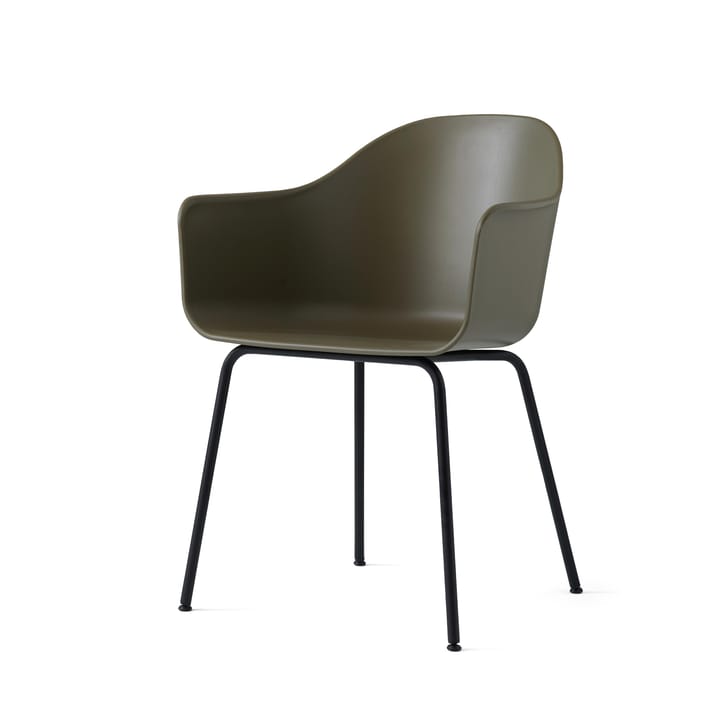 Harbour chair steel legs, Olive Audo Copenhagen