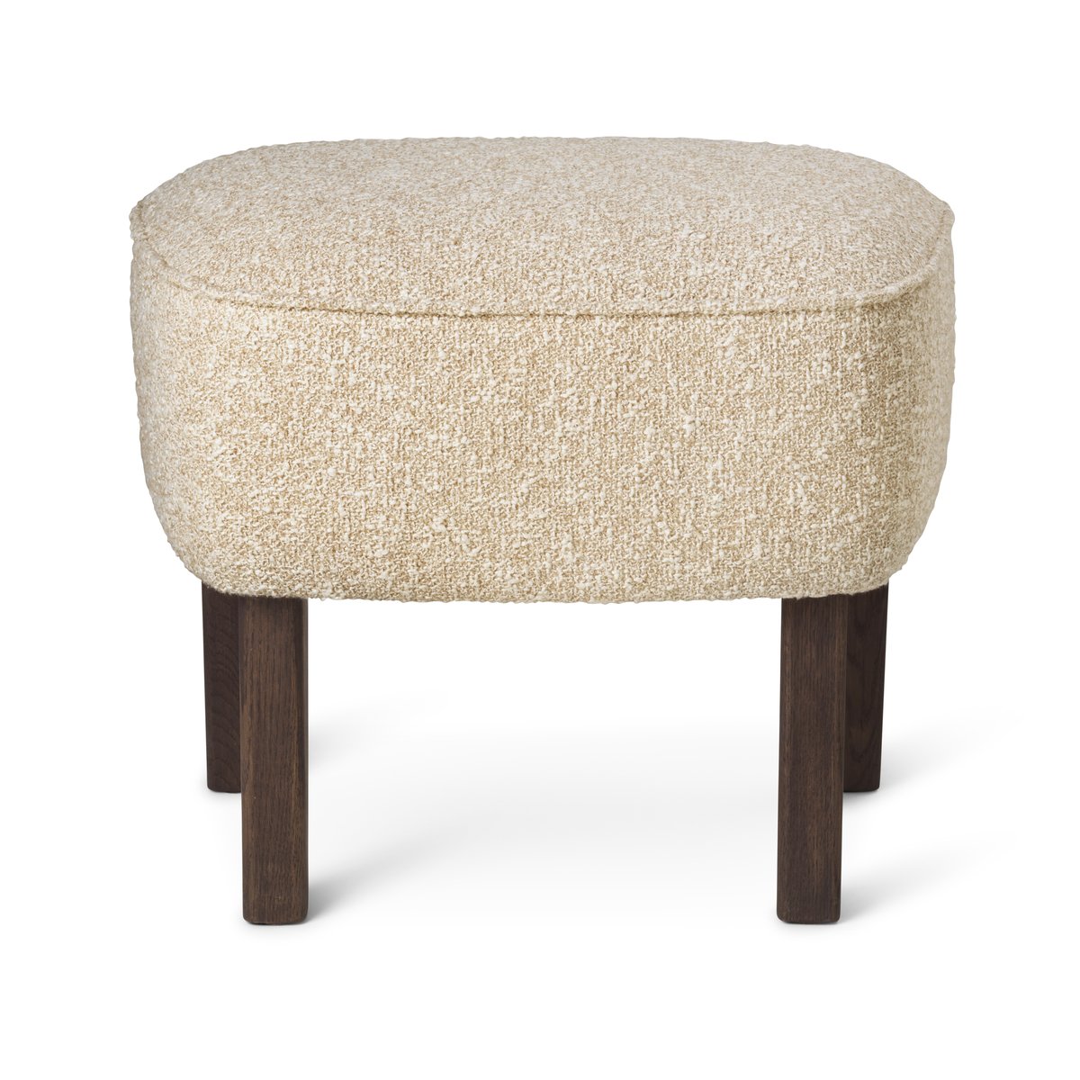 Audo Copenhagen Ingeborg ottoman Zero 0001-legs in smoked oak