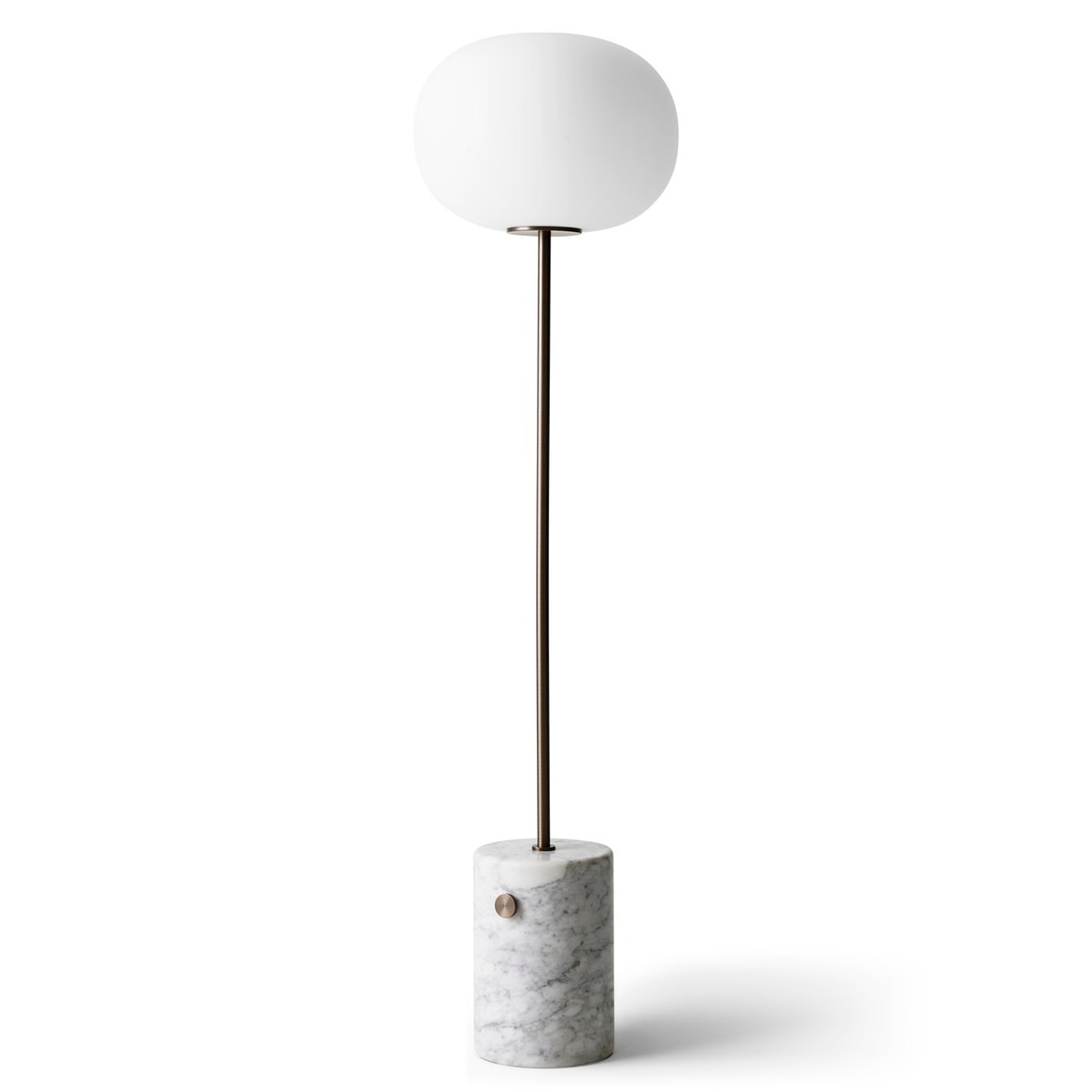 Audo Copenhagen JWDA floor lamp Marble-bronzed brass