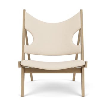 Knitting lounge chair - Natural oak-Logan Jasmine - Audo Copenhagen