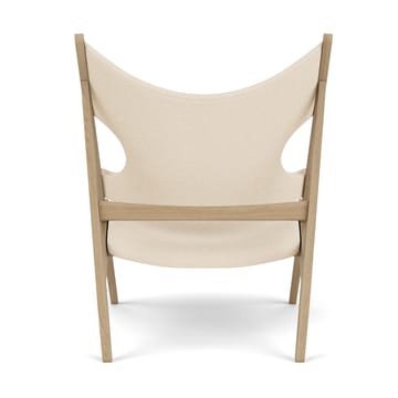 Knitting lounge chair - Natural oak-Logan Jasmine - Audo Copenhagen