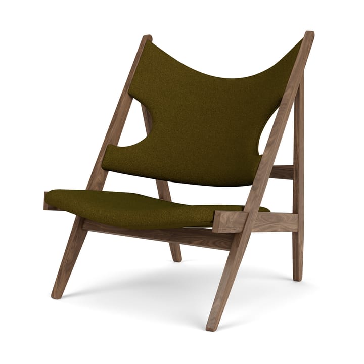 Knitting lounge chair - Walnut-Baru 0950 - Audo Copenhagen