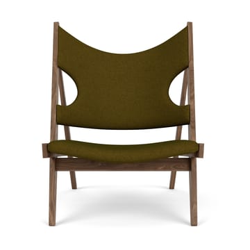 Knitting lounge chair - Walnut-Baru 0950 - Audo Copenhagen