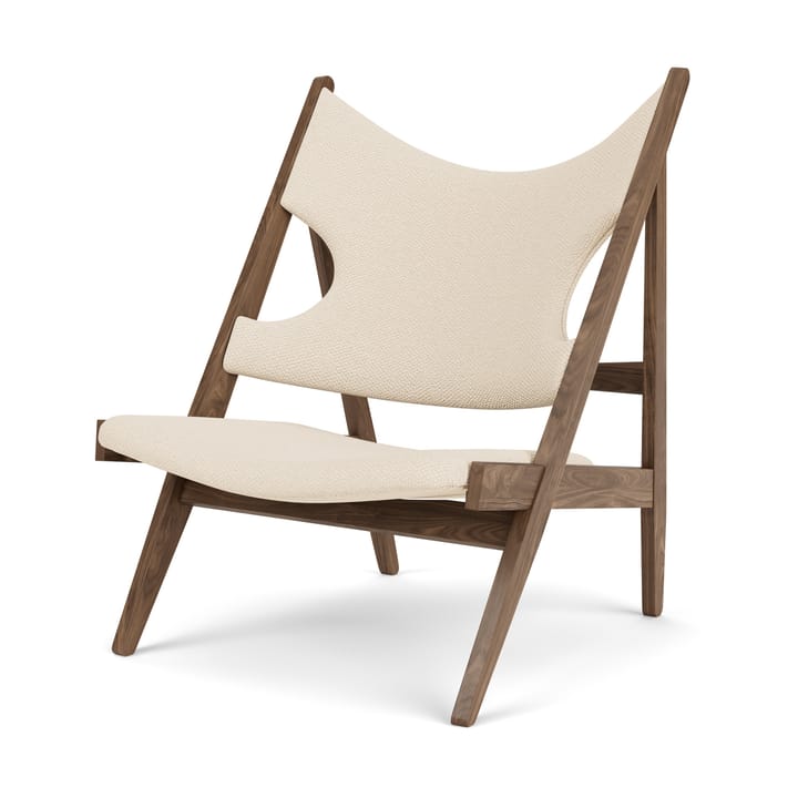 Knitting lounge chair, Walnut-Logan Jasmine Audo Copenhagen