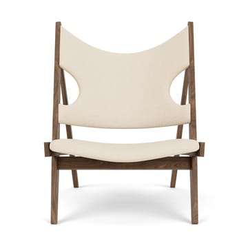 Knitting lounge chair - Walnut-Logan Jasmine - Audo Copenhagen