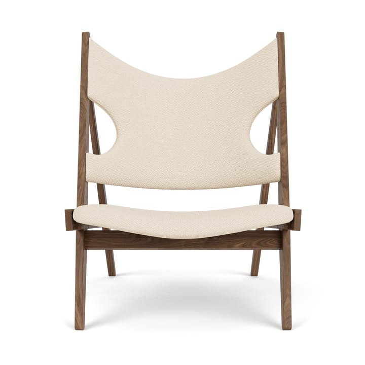 Knitting lounge chair, Walnut-Logan Jasmine Audo Copenhagen