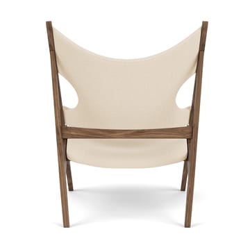 Knitting lounge chair - Walnut-Logan Jasmine - Audo Copenhagen