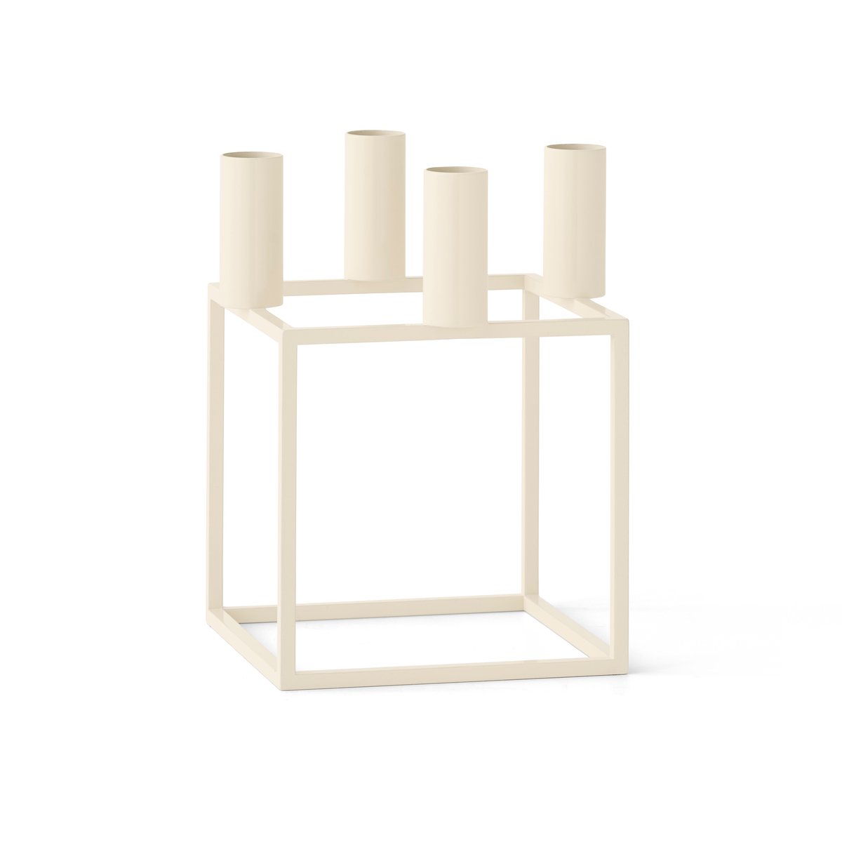 Audo Copenhagen Kubus 4 candle holder Ivory