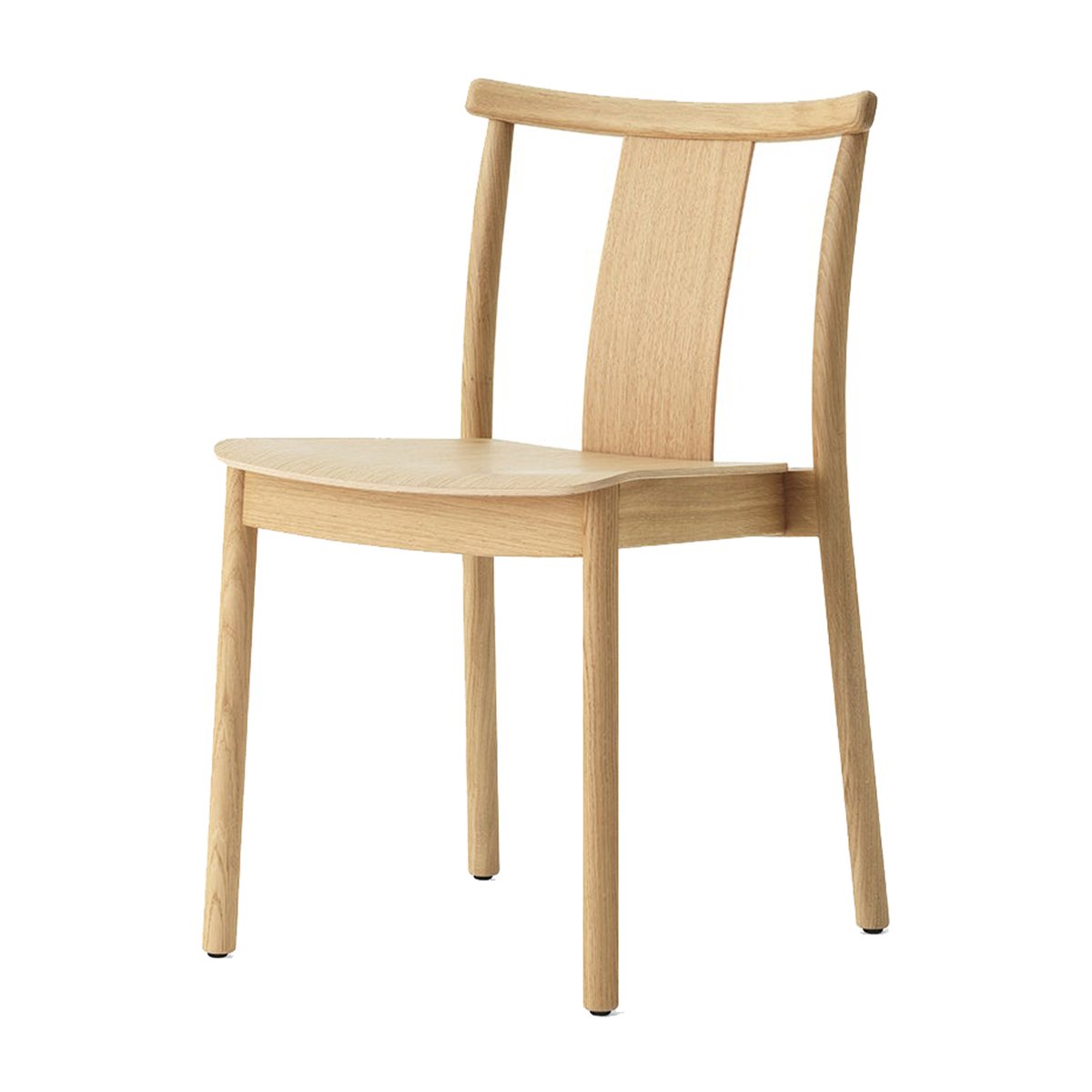 Audo Copenhagen Merkur dining chair Natural oak